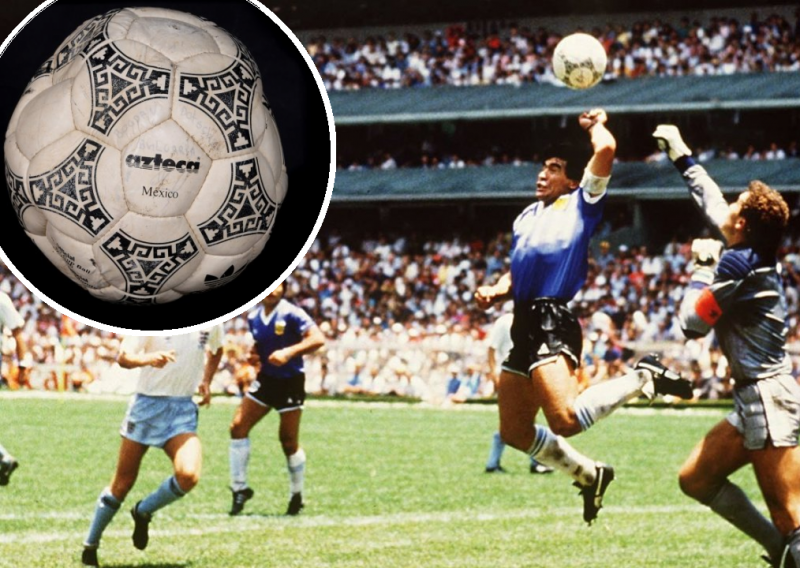 Prodaje se lopta kojom je Diego Maradona zabio gol 'Božjom rukom'; šokirat će vas iznos koji se očekuje na aukciji!