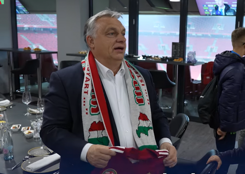 Nakon provokacije sa šalom oglasio se Orban: Nogomet nije politika. Nemojmo vidjeti nešto čega nema