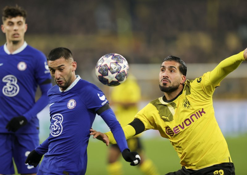 [FOTO] Borussia srušila Chelsea, u zadnjim minutama došlo je do naguravanja među igračima