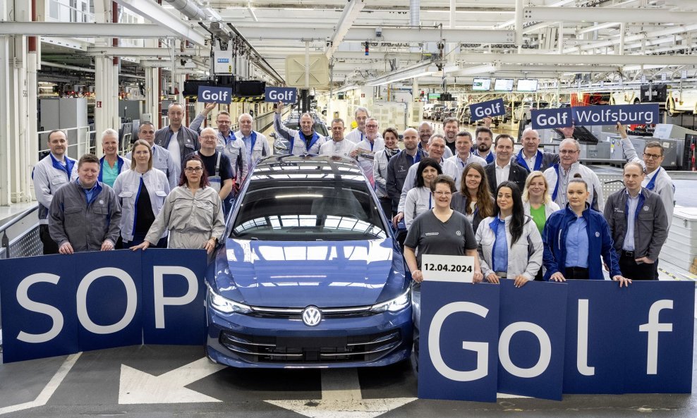 Novi VW Golf krenuo u serijsku proizvodnju u Wolfsburgu (SOP - Start Of Production)