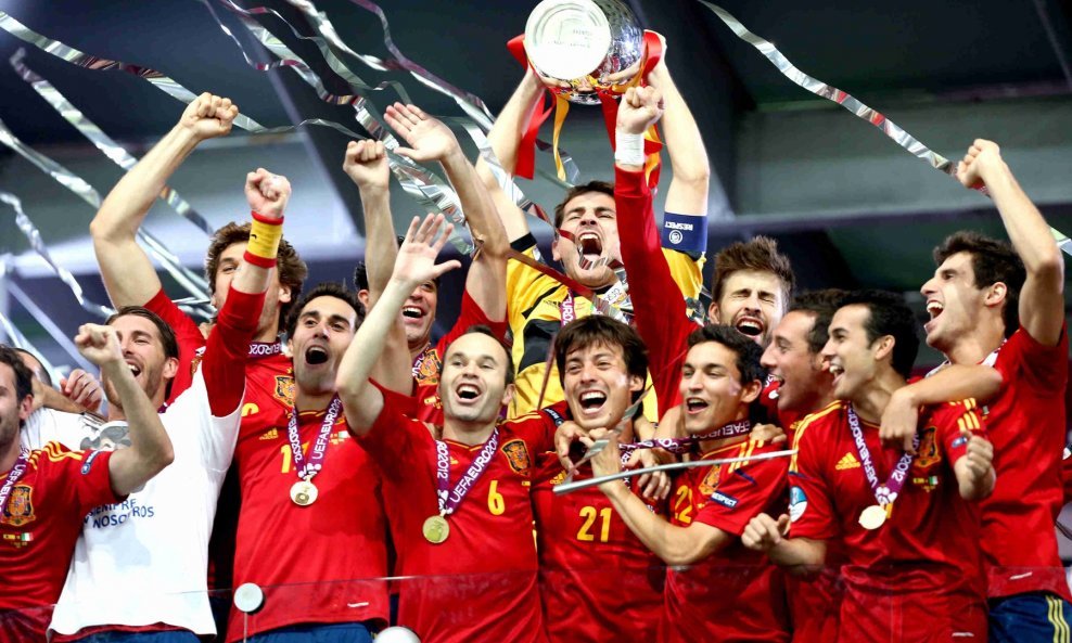 Španjolska nogometna reprezentacija - Euro 2012