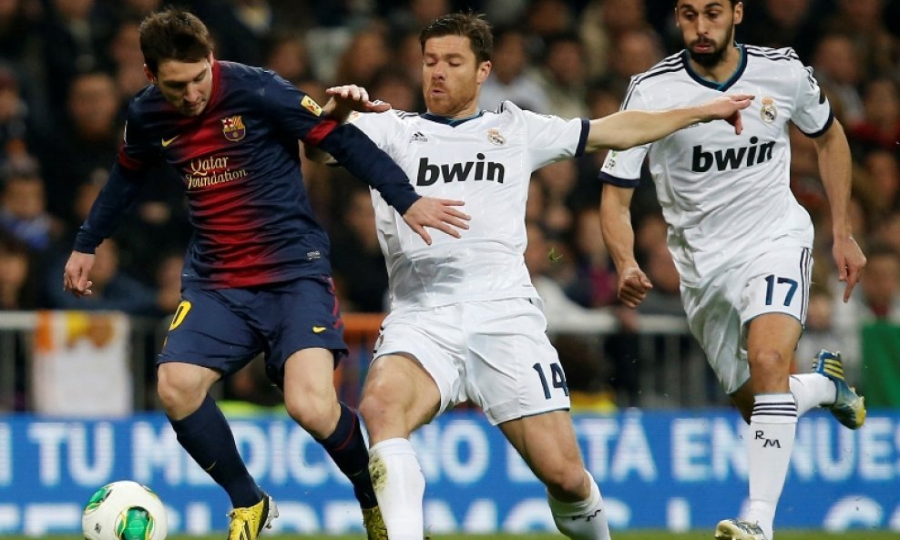 Lionel Messi i Xabi Alonso